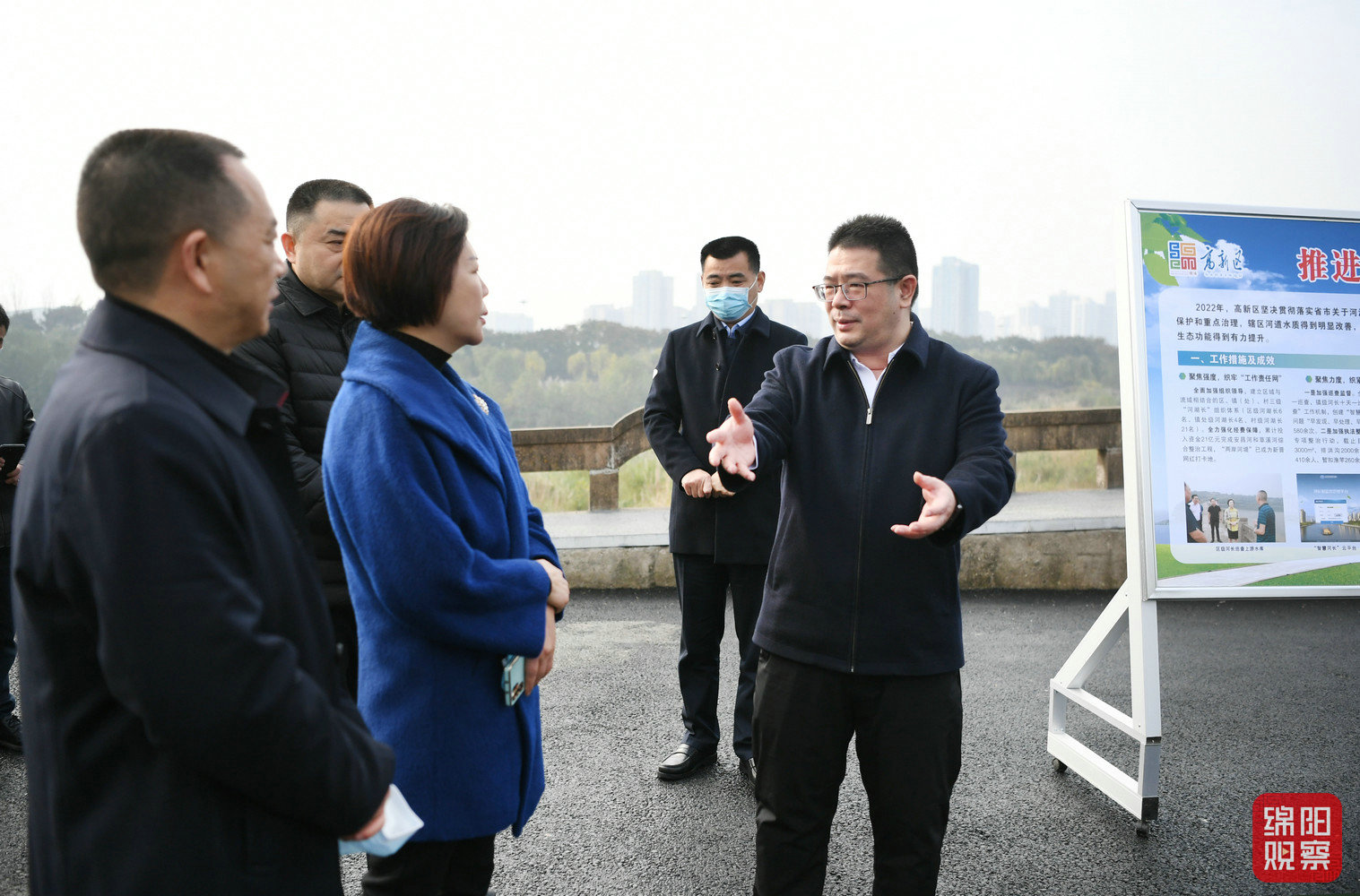 2022年12月9日，李云督導(dǎo)安昌河河長(zhǎng)制工作推進(jìn)情況6  張莉 攝.jpg