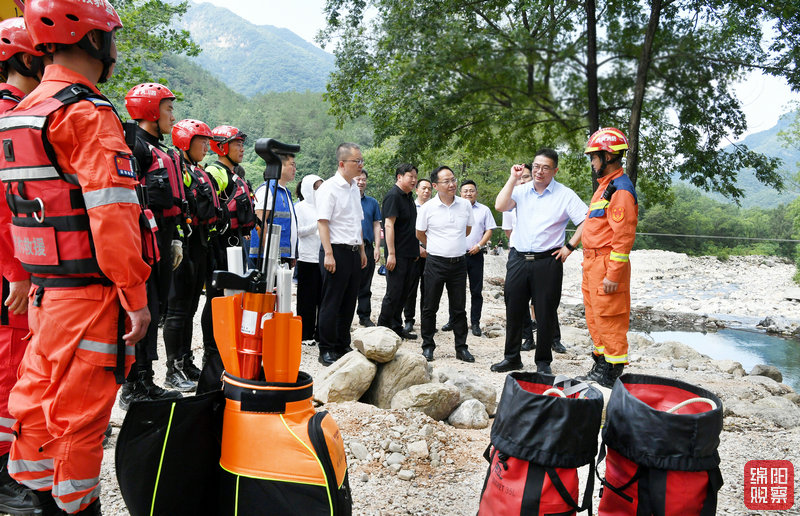 2022年7月21日，李云出席江油防災(zāi)減災(zāi)應(yīng)急演練1  張莉 攝.jpg